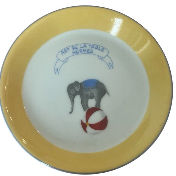 Hermes Vintage Rare Circus Children's Cup and Saucer Set - Picture 4 of 9